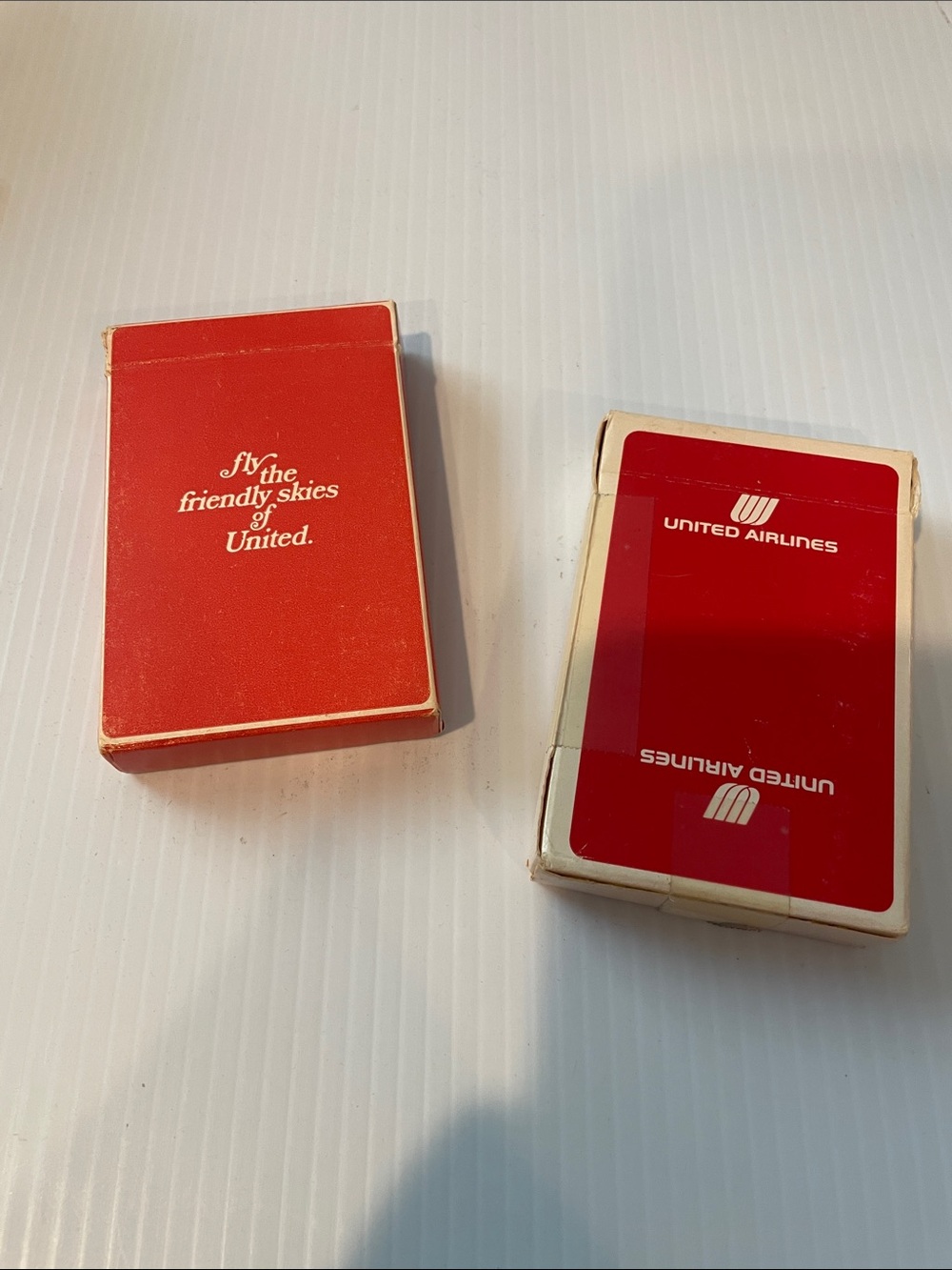 Vintage United Airlines Playing cards ~ Bundle of 2